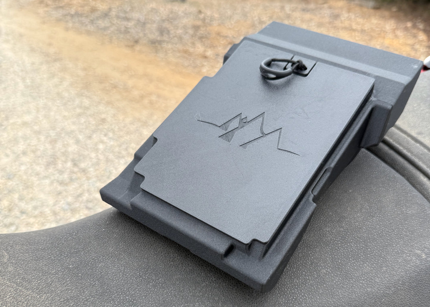 MotoCubby: Under-Seat Storage Box for Yamaha Tenere 700 OEM Seat (’19–’23)