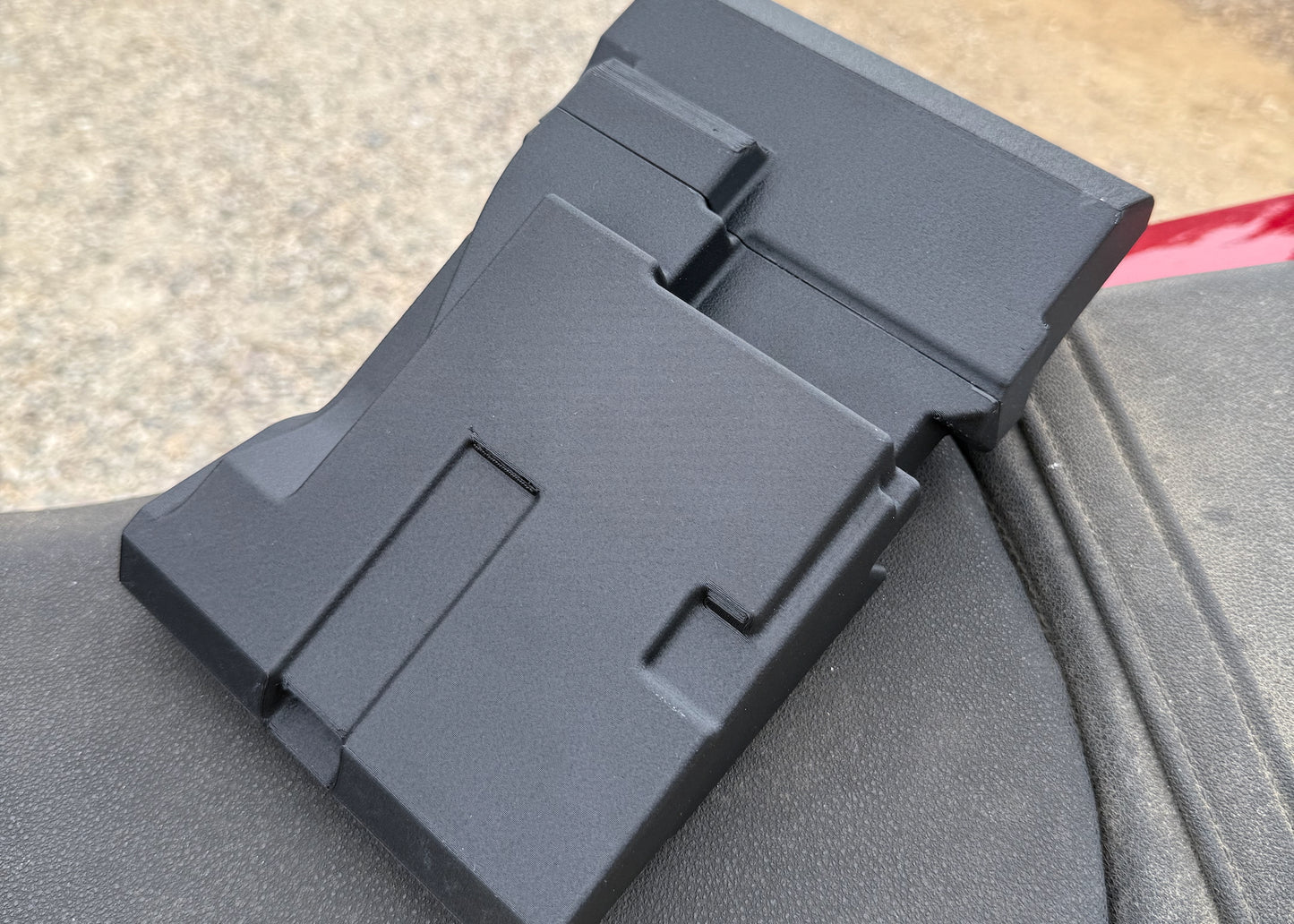 MotoCubby: Under-Seat Storage Box for Yamaha Tenere 700 OEM Seat (’19–’23)