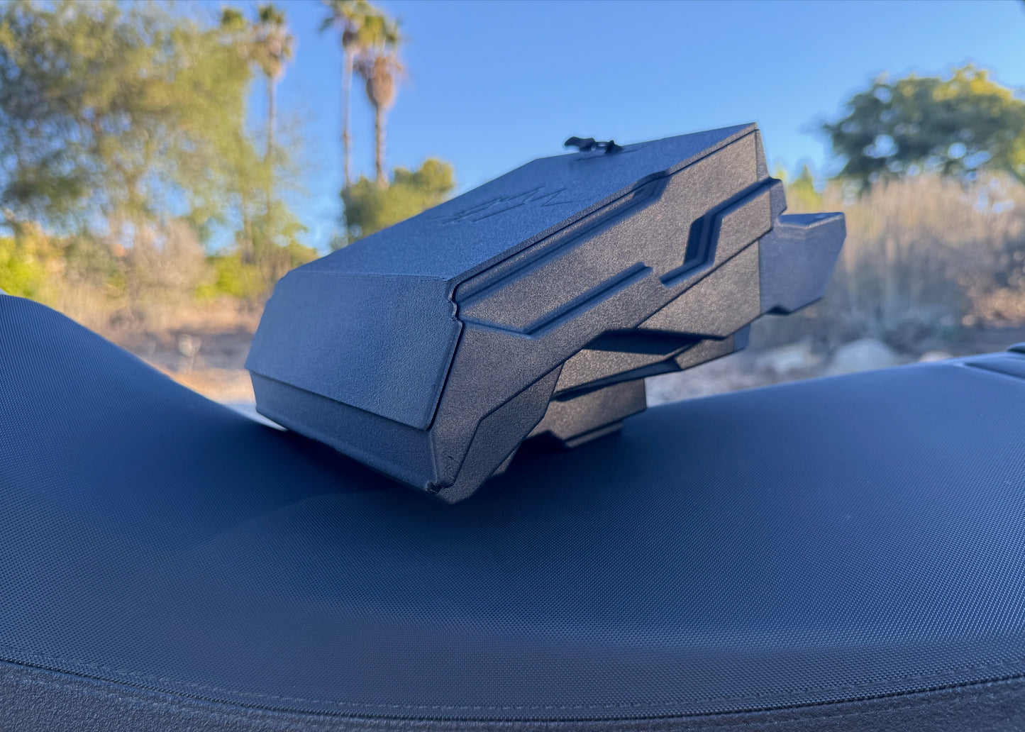 MotoCubby: Under-Seat Storage Box for Yamaha Tenere 700 Rally Seat (’19–’23)