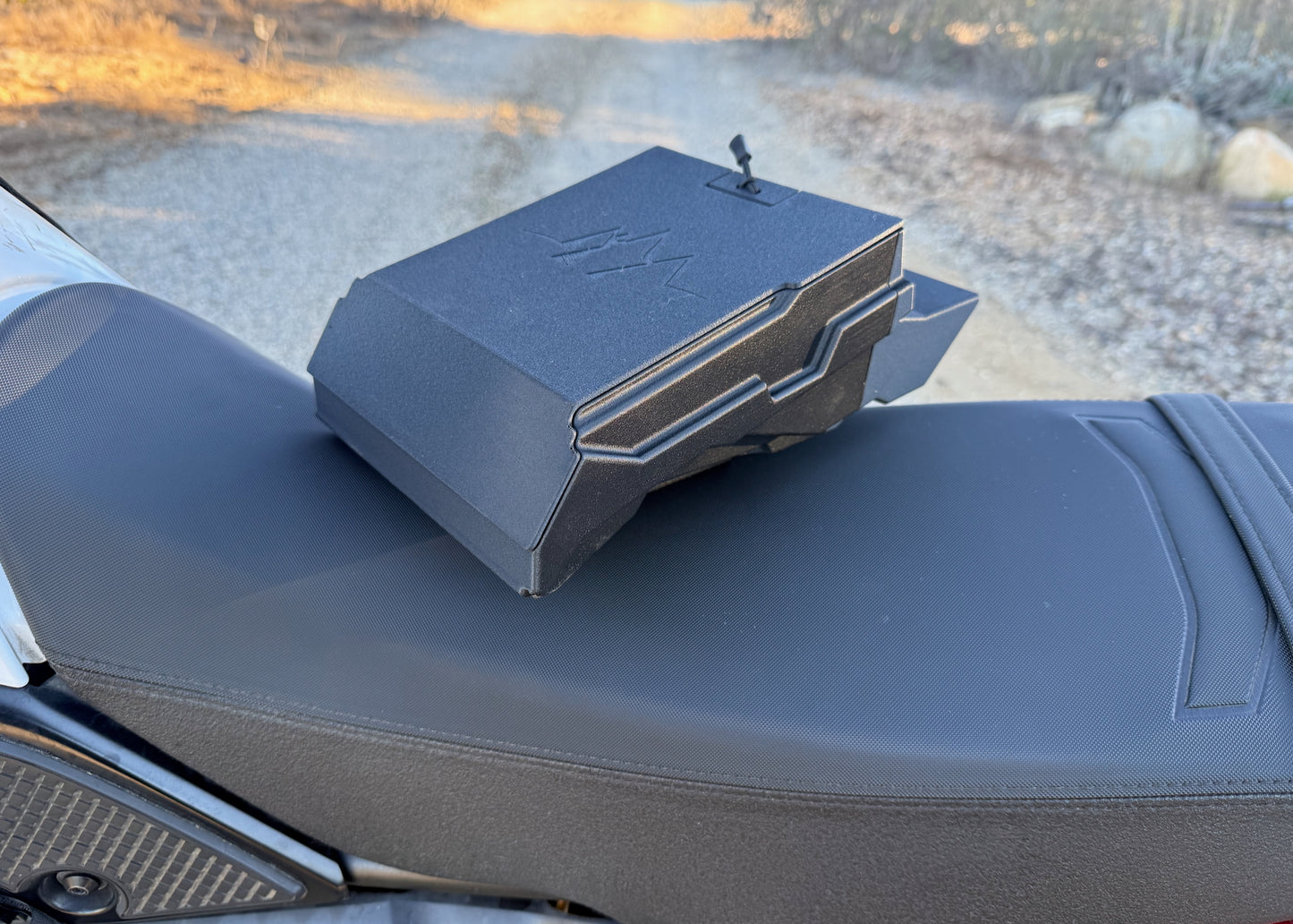 MotoCubby: Under-Seat Storage Box for Yamaha Tenere 700 Rally Seat (’19–’23)