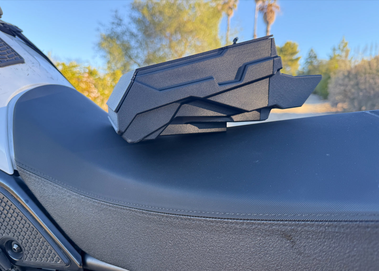 MotoCubby: Under-Seat Storage Box for Yamaha Tenere 700 Rally Seat (’19–’23)