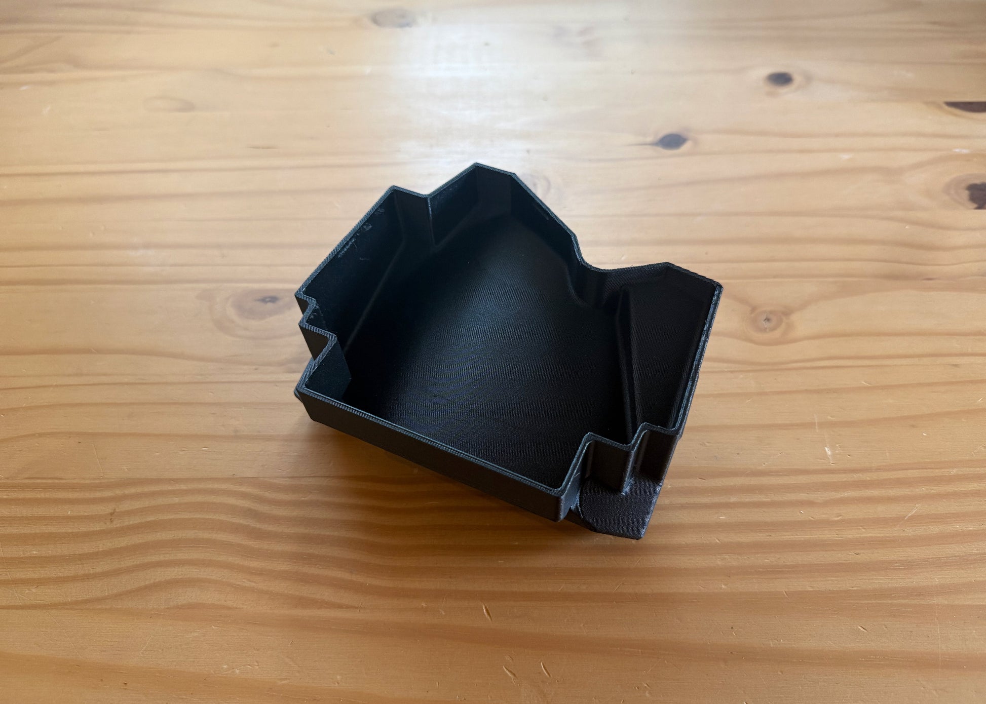 MotoCubby Drifter II pillion storage box for Yamaha Ténéré 700 — angled view of the empty box body without the lid in place
